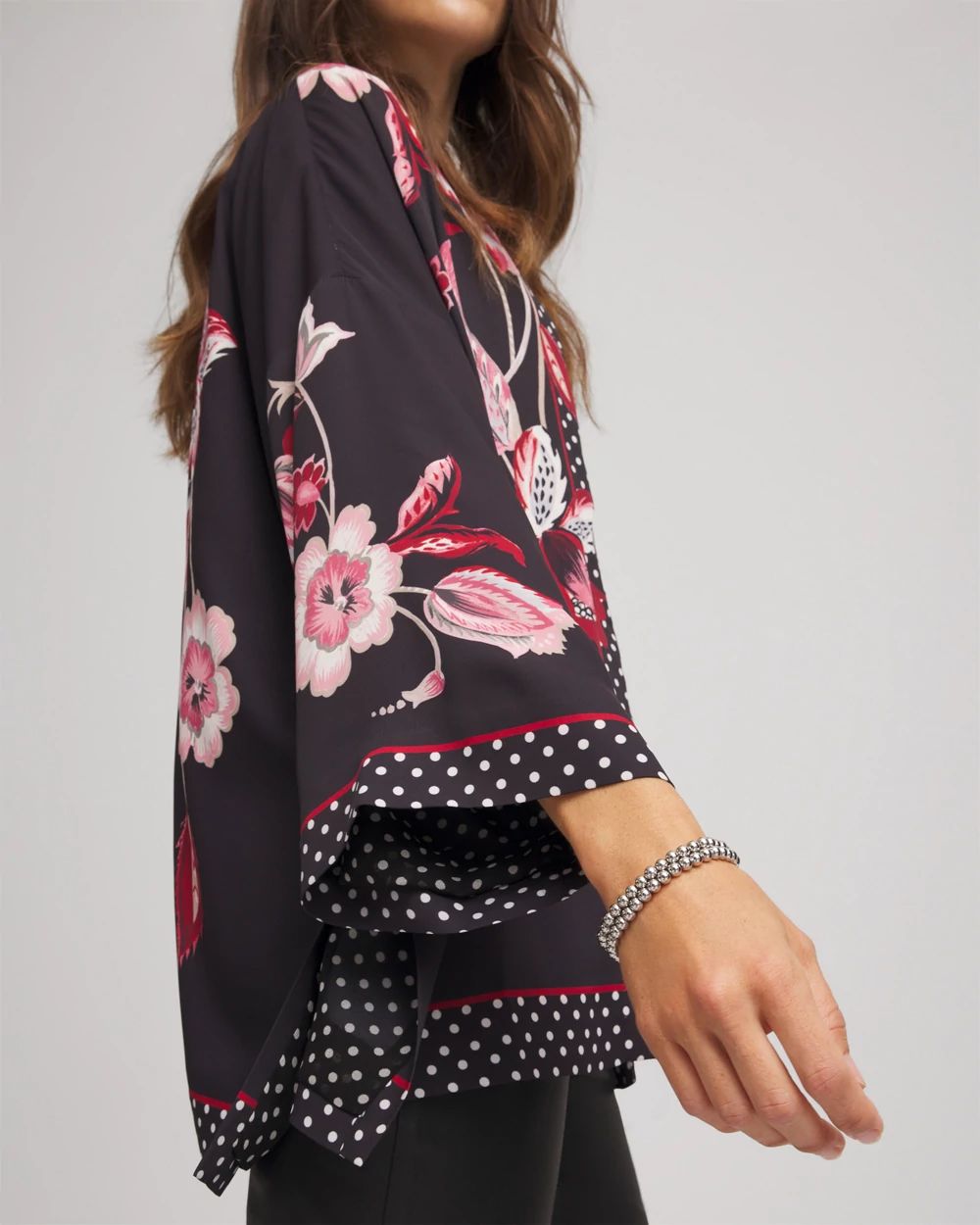 Short Floral Kimono | Chico's